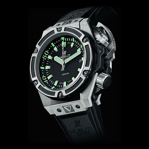 hublot diver 4000m replica|Hublot King Power Oceanographic 4000m Diver in Titanium .